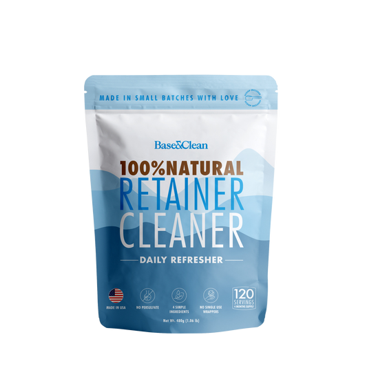 The Daily Refresher™ 100% Natural Retainer & Aligner Cleaner Powder